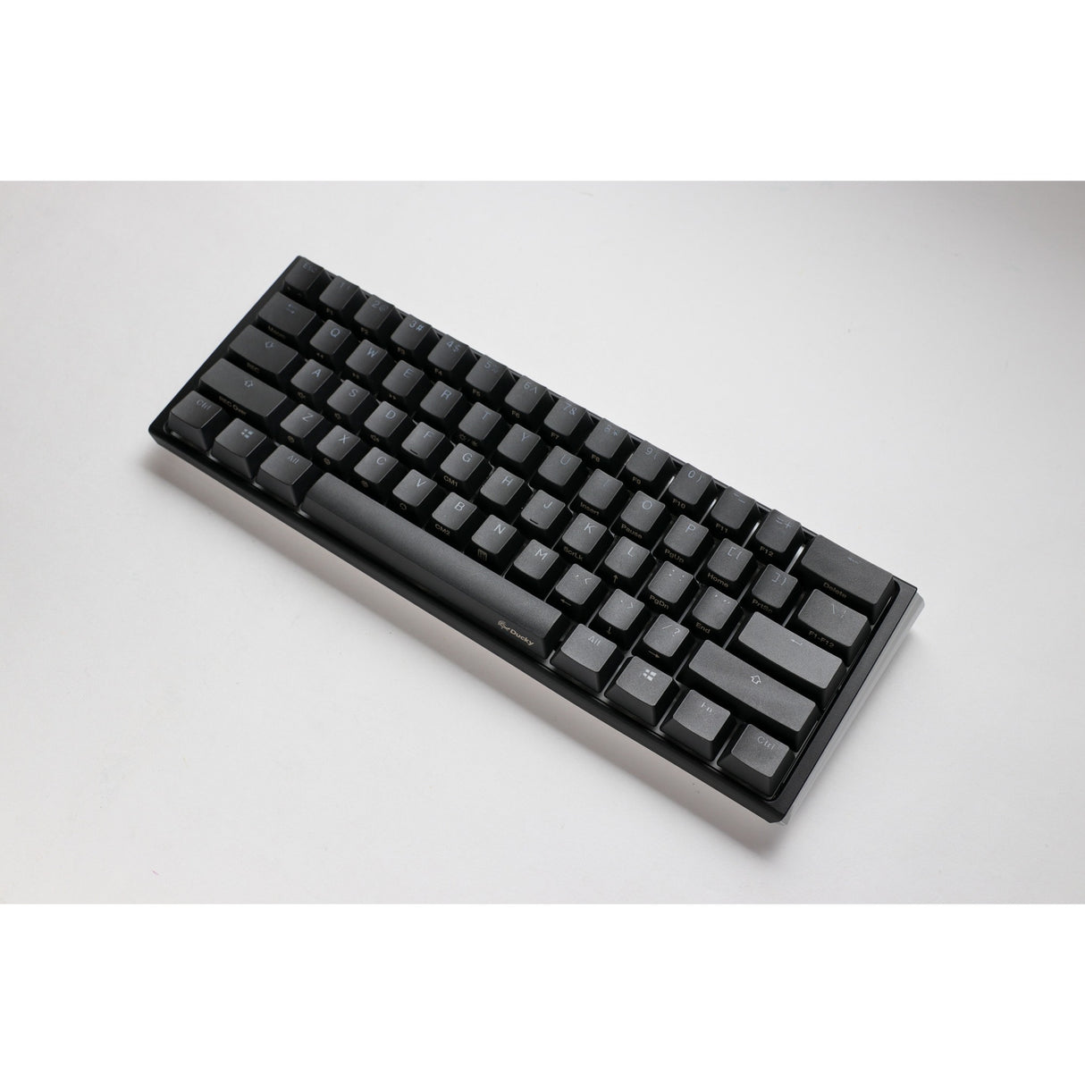 Clavier mécanique mini RVB classique Ducky One 3 (noir, disposition américaine (qwerty), marron cerise mx, 60 %, LED RVB, pbt double-shot, échangeable à chaud, mécanique charlatan)