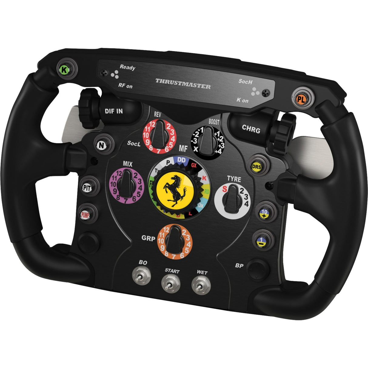 Thrustmaster Ferrari F1 Wheel Add-On Wheel Add-On (Noir Argent, PC, Playstation 3, Playstation 4, Xbox One)