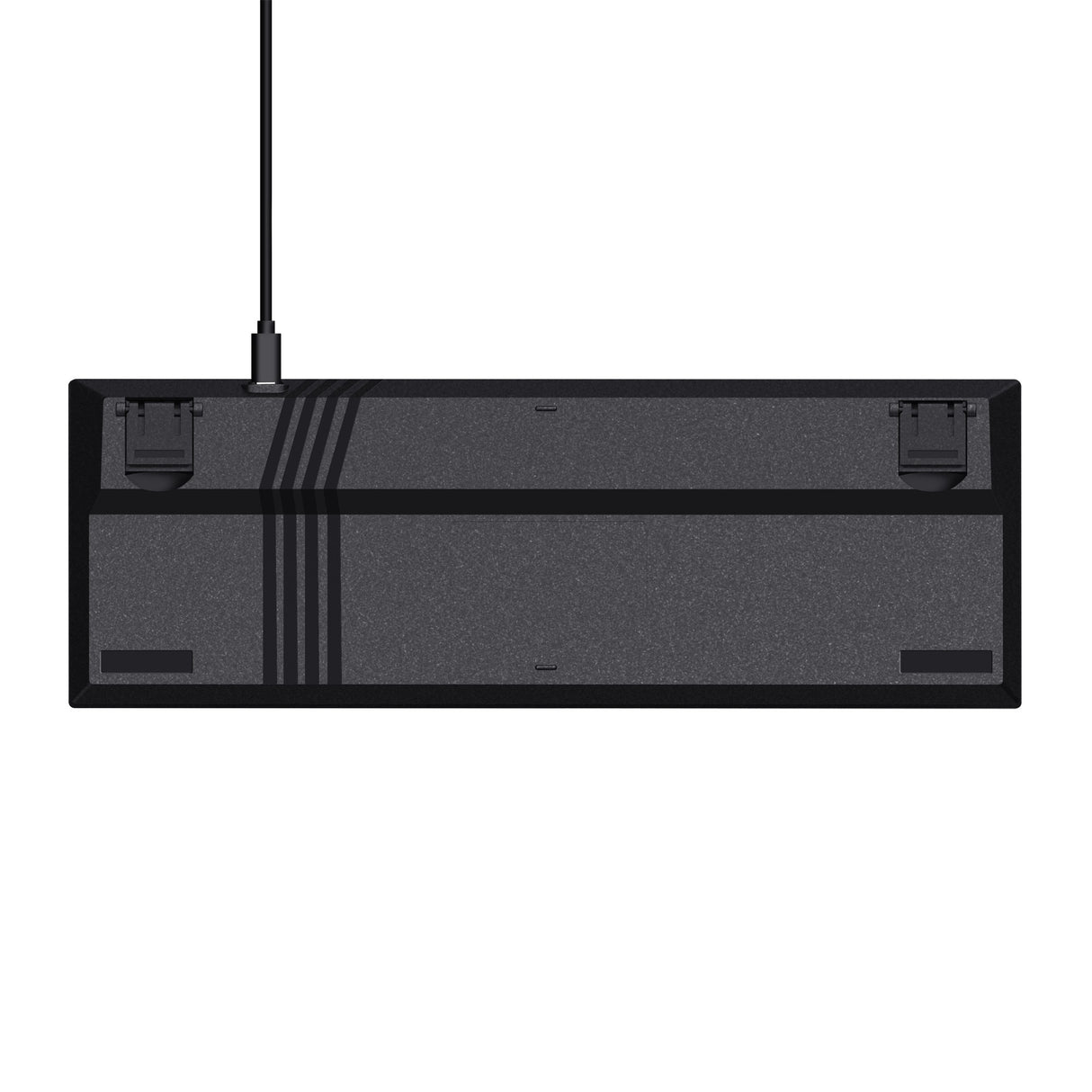 Trust GXT 867 Acira 60 % mini clavier de jeu mécanique (noir, disposition américaine (QWERTY), Outemu Red, 60 %, RVB)