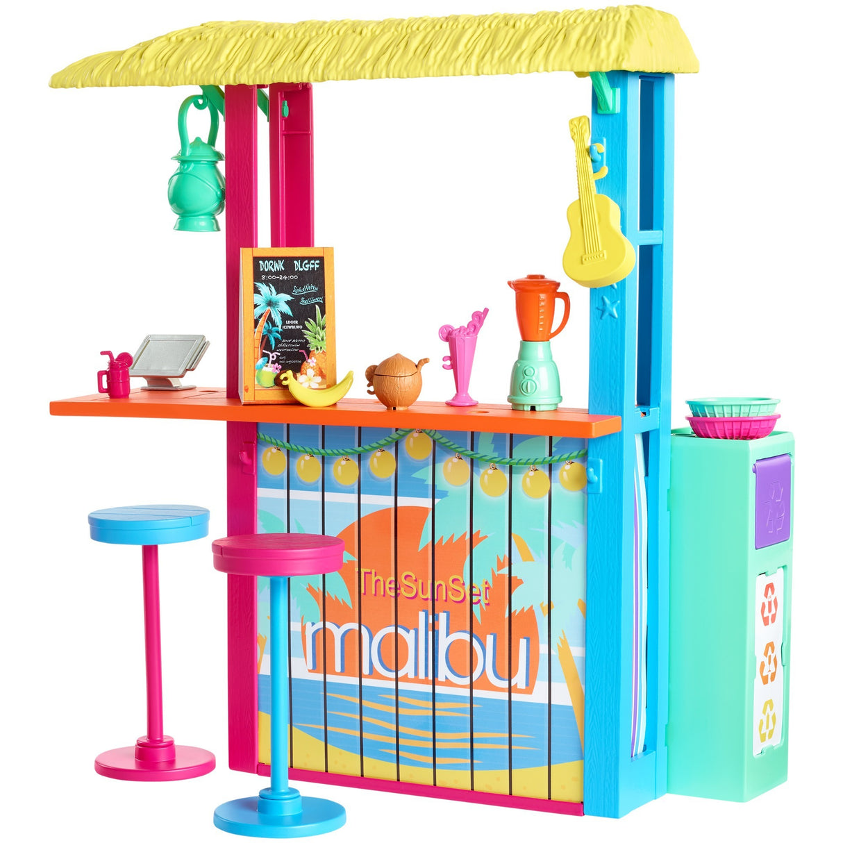 Mattel aime la cabane de la plage de l'océan