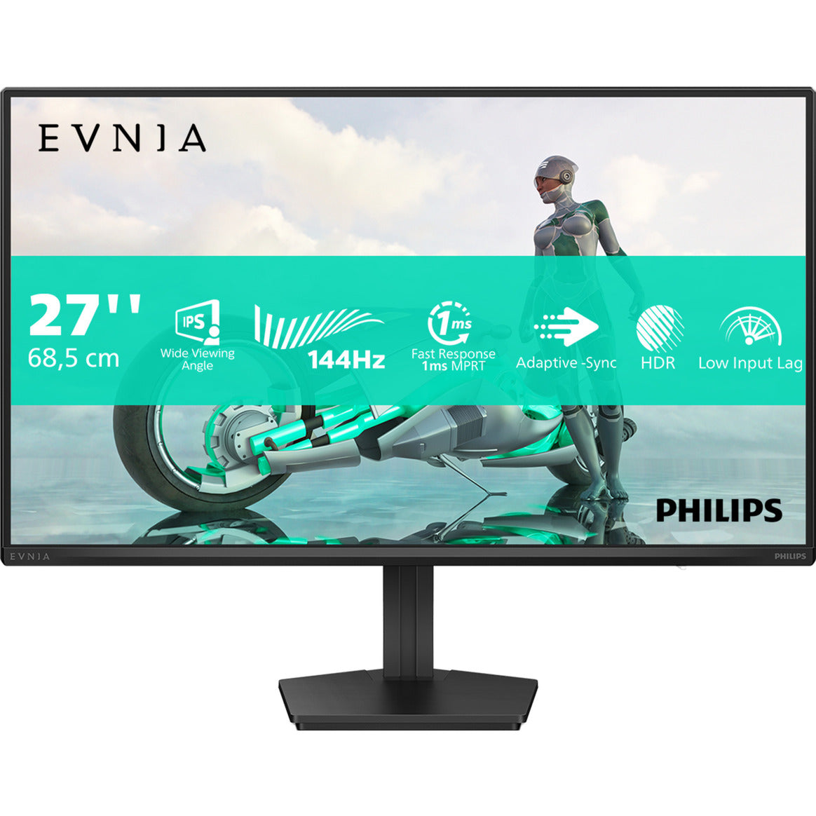 Moniteur de jeu Philips Evnia 27m2n3200nf 27 (noir, HDMI, port d'affichage, 144 Hz)
