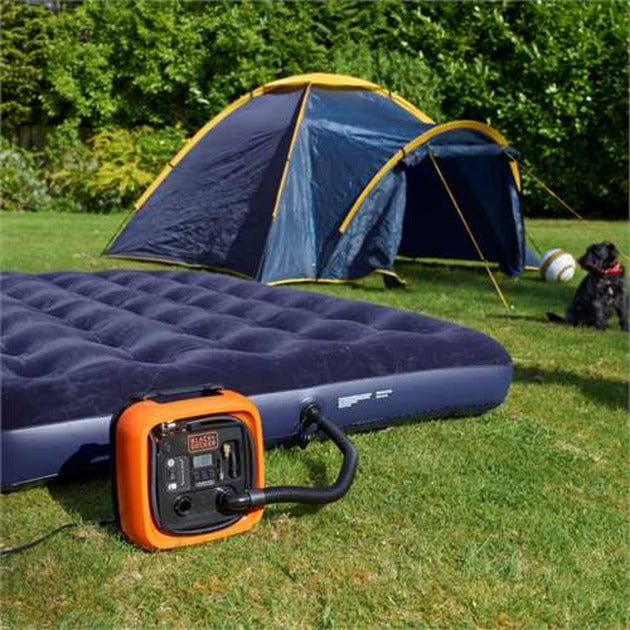 Compresseur Black+decker asi400 12v (orange noir, 160 psi 11 bar)