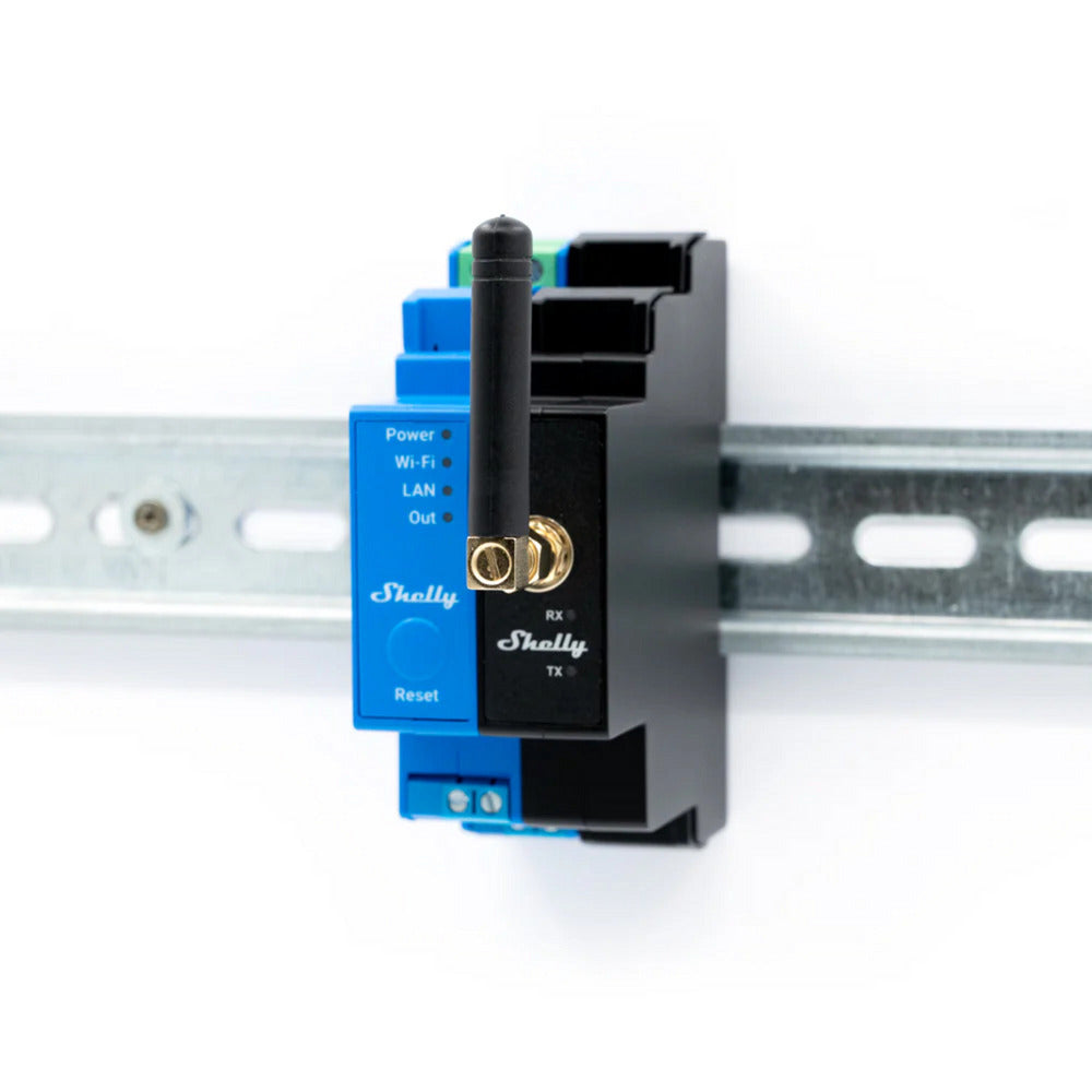 Module d'extension complémentaire Shelly pro lora (noir)