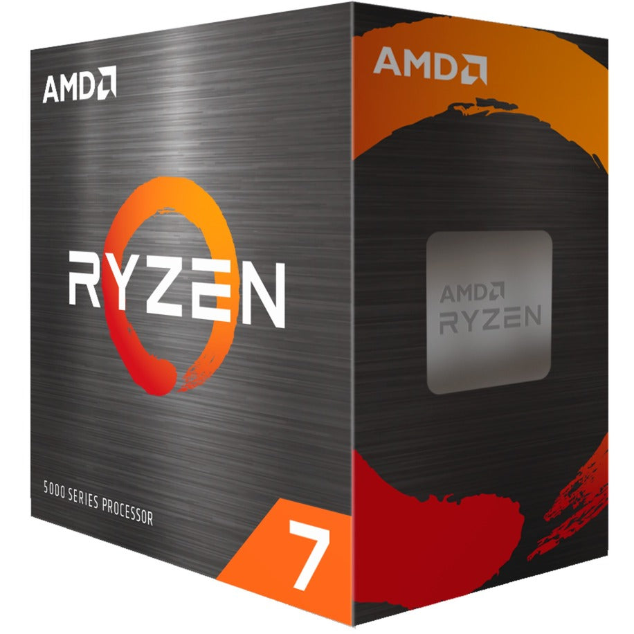Processeur AMD Ryzen 7 5800x, 3,8 GHz (4,7 GHz Turbo Boost) socket AM4 (débloqué, en boîte)