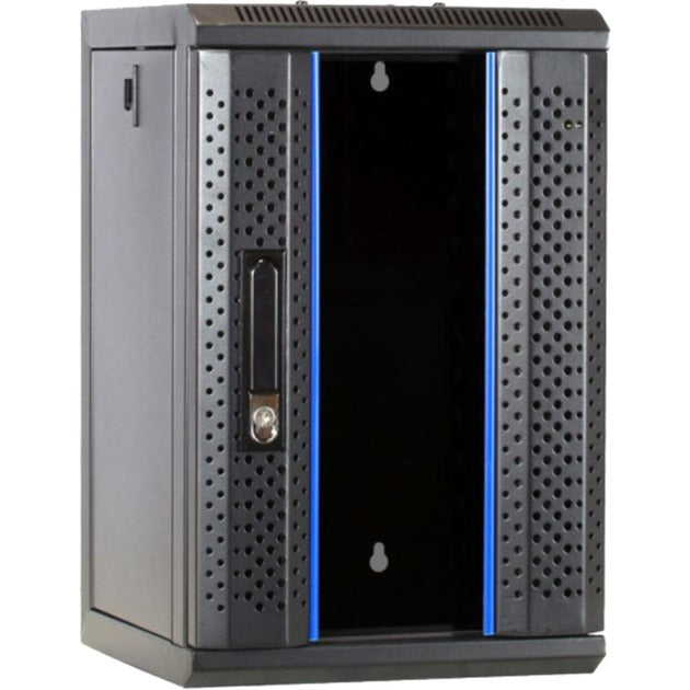 Armoire serveur Dsi 10 pouces 9u avec support de serveur à porte vitrée