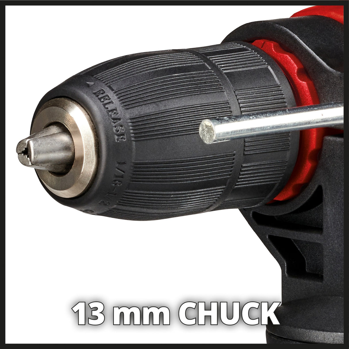 Perceuse à percussion Einhell te-id 500 e (rouge)
