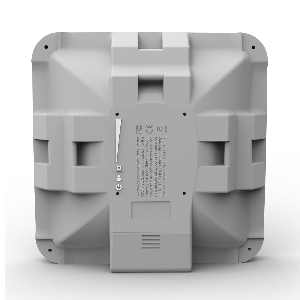 Point d'accès Mikrotik Sxtsq Lite2 (rbsxtsq2nd) (gris blanc, processeur Qualcomm QCA9533, PoE, WiFi 4)
