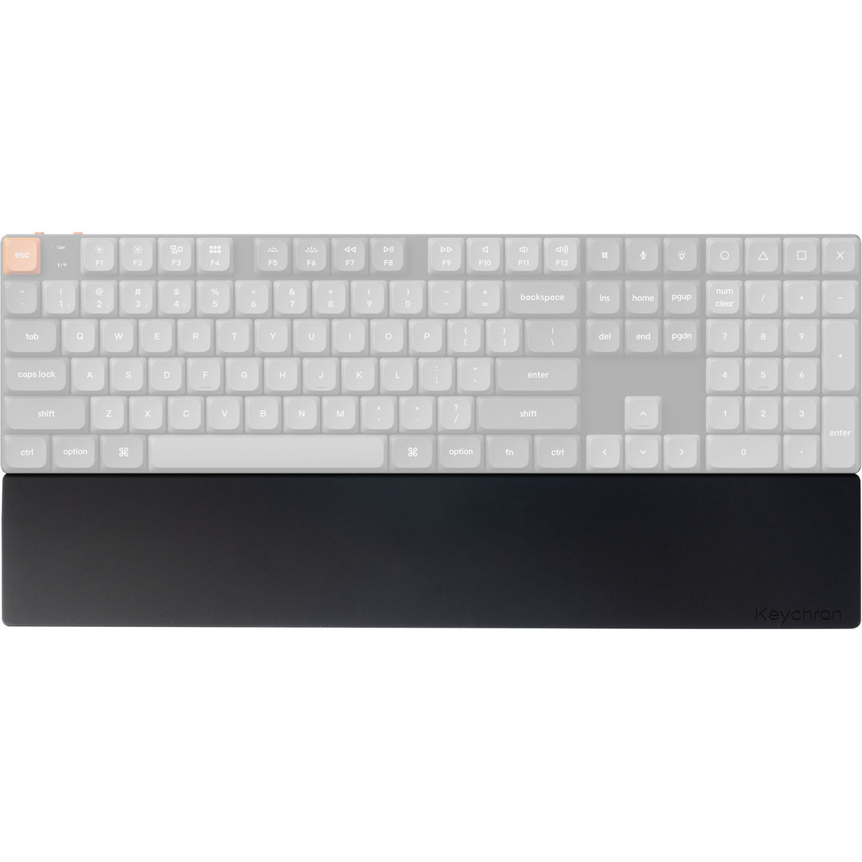 Repose-paume en silicone Keychron pour k5 se k5 max k5 pro