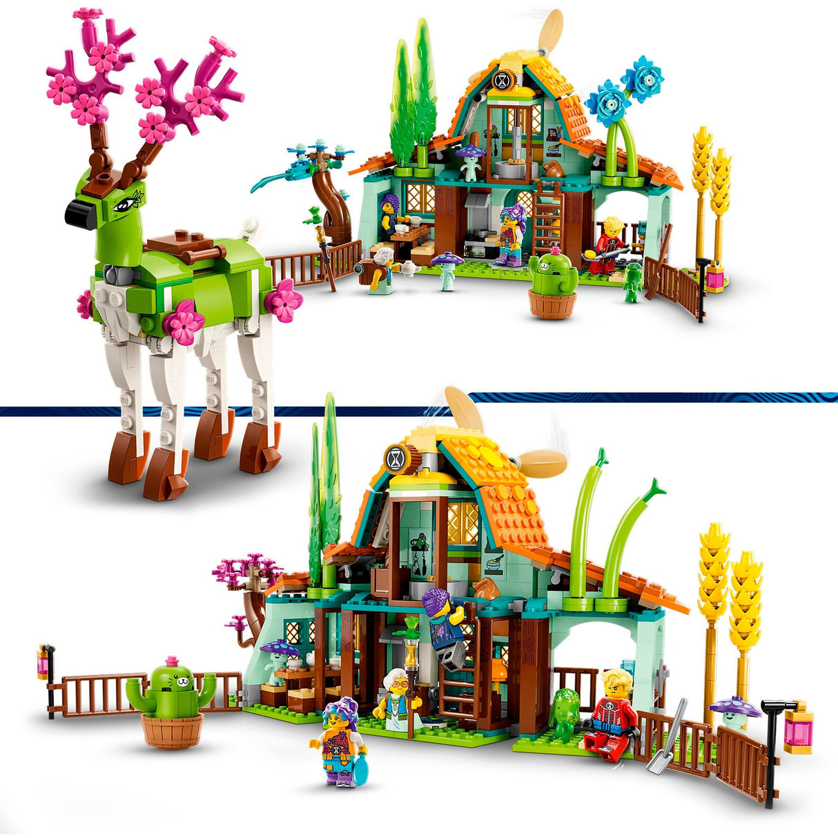 Lego dreamzzz - écurie avec jouets de construction de créatures de rêve (71459)