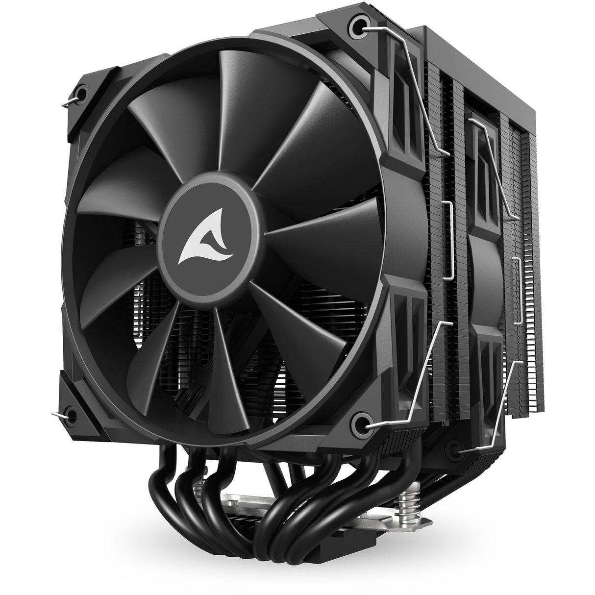 Refroidisseur de processeur Sharkoon a60 (noir, connecteur de ventilateur PWM à 4 broches)
