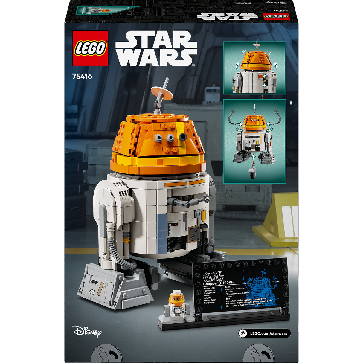 Lego Star Wars 75416 Chopper C1-10P Droïde Astromech