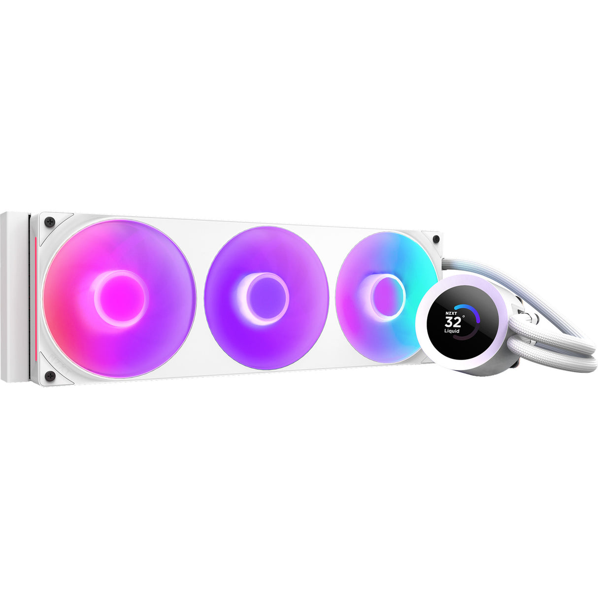 Refroidissement par eau NZXT Kraken Plus 360 RGB (blanc)