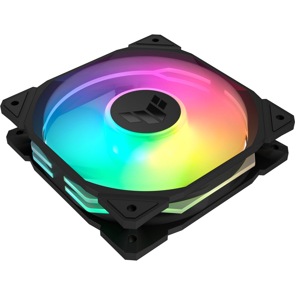 Ventilateurs de boîtier inversé Asus tuf gaming tr120 argb (noir, 3 pièces, 120 x 120 x 28 mm)