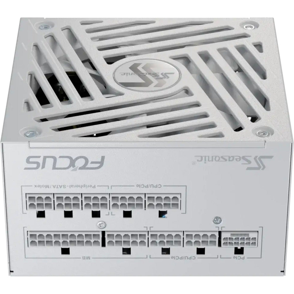 Alimentation modulaire Seasonic focus-gx-750-v4 atx3.0 de 750 watts (blanc, 1x 12vhpwr, 2x pcie)