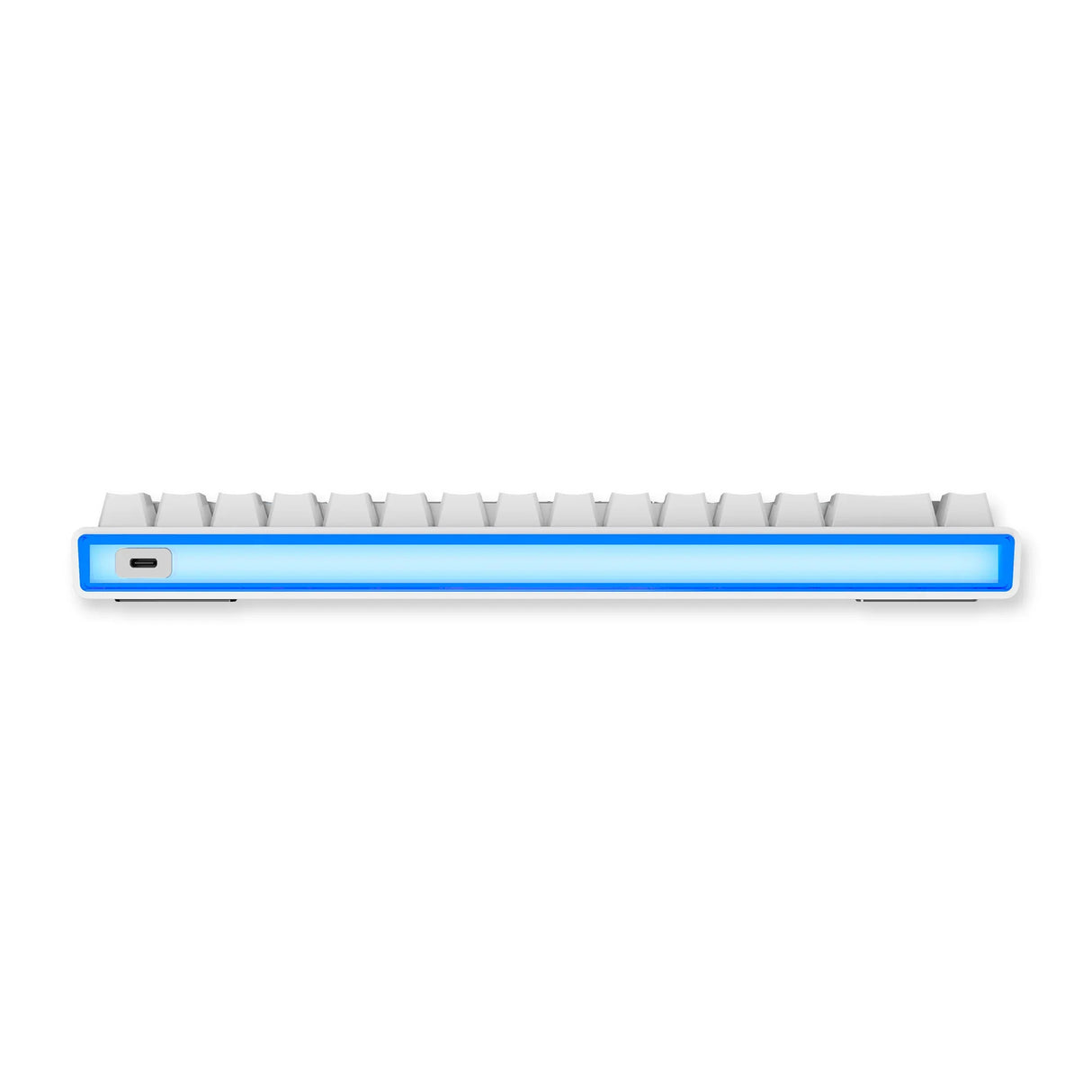 Mchose ace 68 air hall effect clavier de jeu à commutateur magnétique (blanc, disposition américaine (qwerty), dieu magnétique kailh, 65%, rvb, échange à chaud, touches pbt, usb-c, capteur à effet hall)