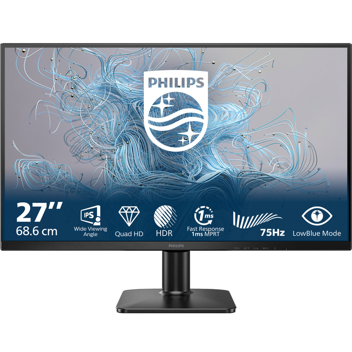Moniteur Philips 27e2n1500l 27 (noir, HDMI, port d'affichage)