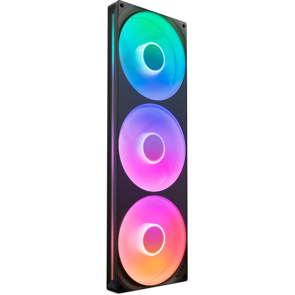 Nzxt f420 rgb core ventilateurs de boîtier (noir, 3 pièces, 420 x 140 x 26 mm)