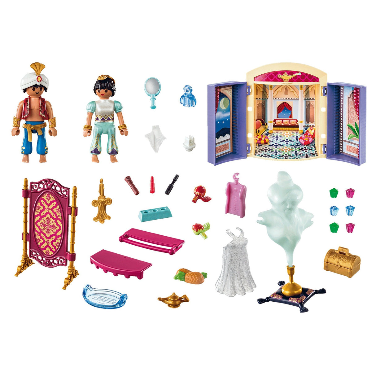 Playmobil boîte de jeu magique princesse orientale - 70508