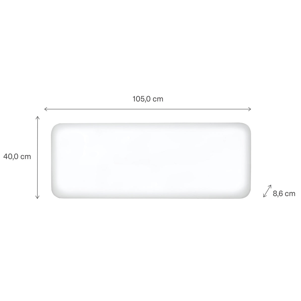 Panneau chauffant wifi Mill steel pa1300wifi4, convecteur 1300 watts (blanc, wifi 2,4 ghz (wifi 6), bluetooth 5.2, zigbee 3.0 + app)