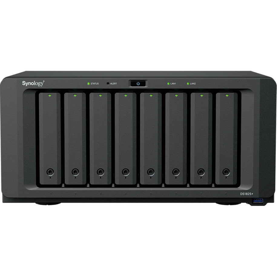 Synology disk station ds1825+ nas (noir, 2x LAN, USB)