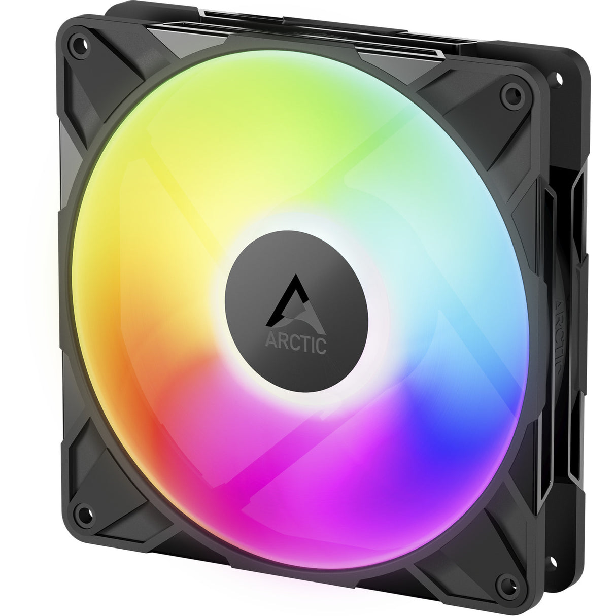 Ventilateur de boîtier Arctic p14 pro a-rgb (noir, 140 x 140 x 27 mm, pwm)