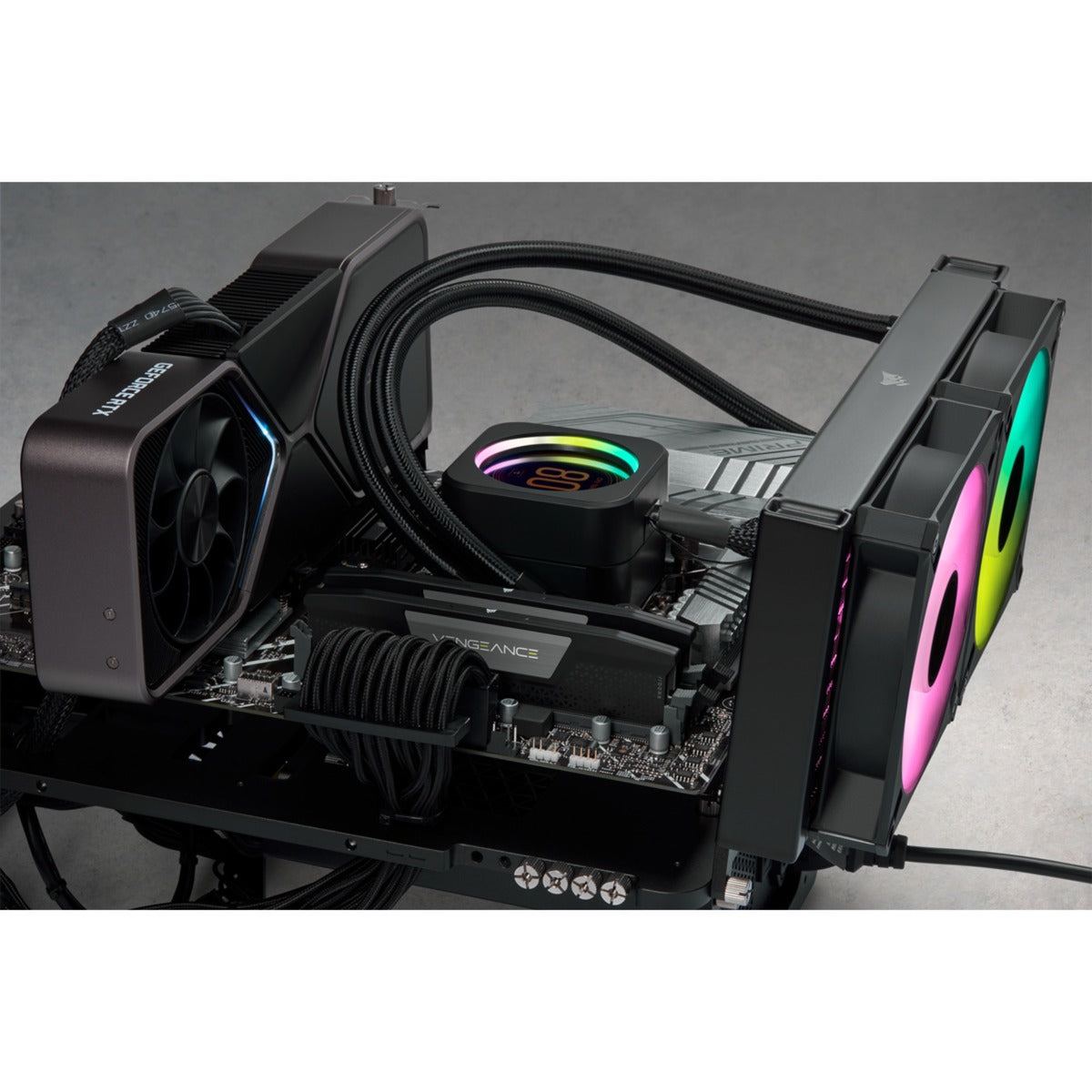 Corsair Vengeance 32 Go DDR5-4800 (2x 16 Go) RAM (noir, cmk32gx5m2a4800c40, xmp 3.0)