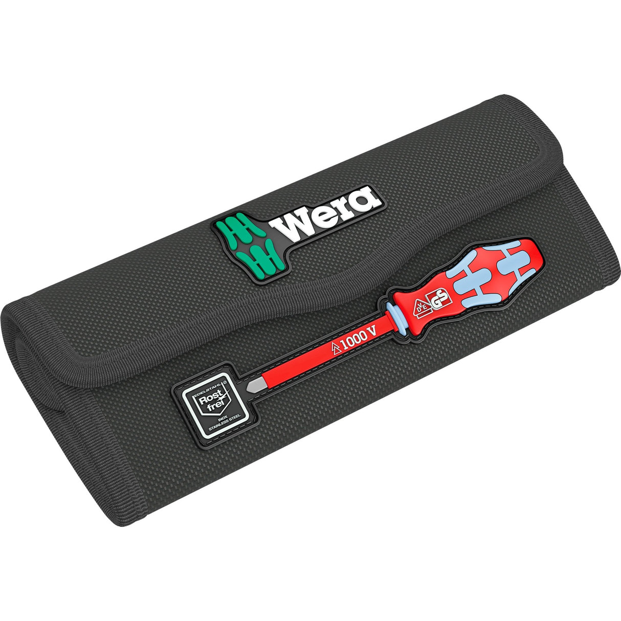 Wera kraftform kompakt vde acier inoxydable 17 extra fin 1 chercheur d'outils | 17 pièces - 5006631001