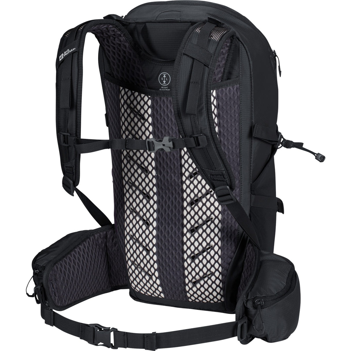 Jack wolfskin cyrox shape 25 s-l sac à dos (noir, 25 litres)