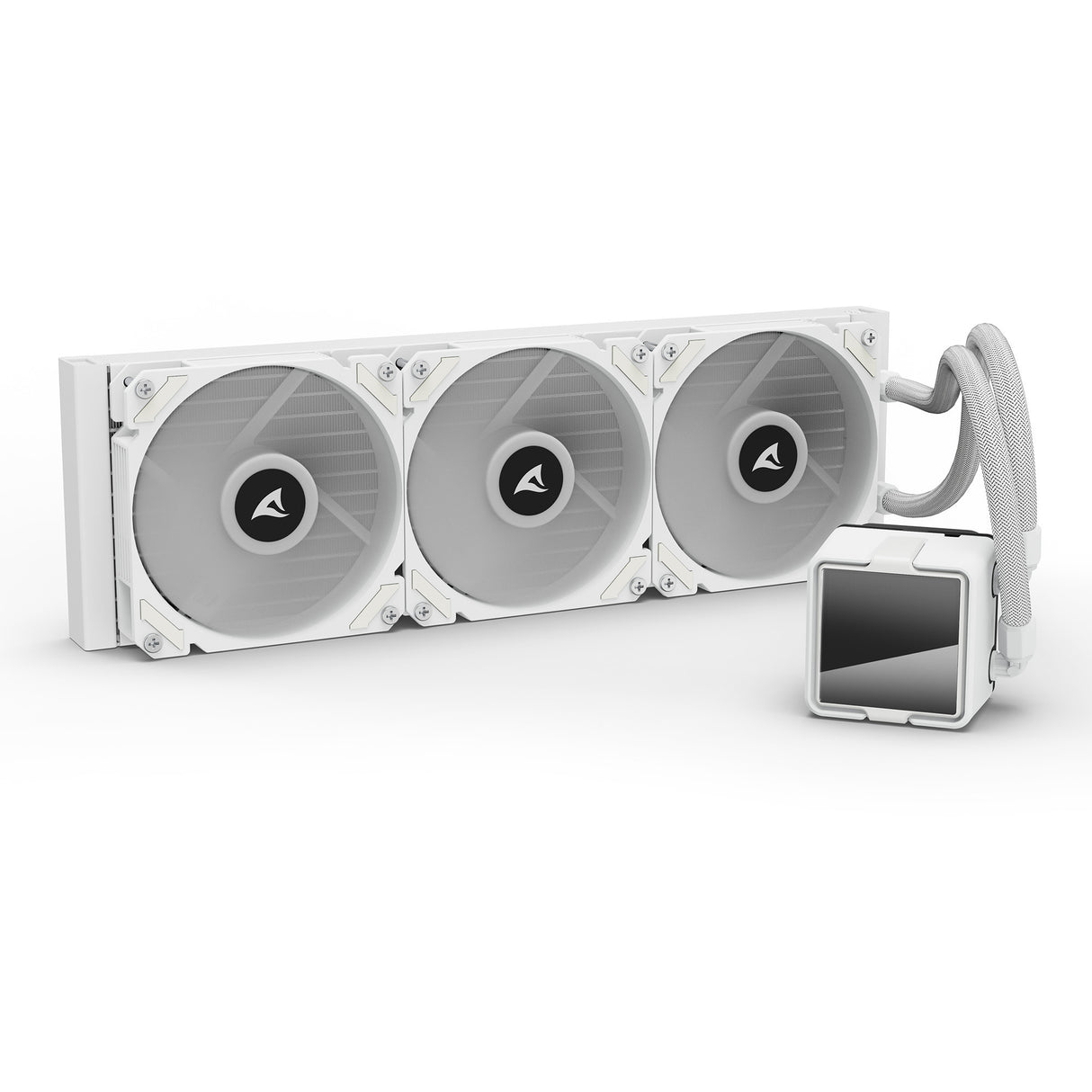 Refroidissement par eau Sharkoon s60 argb (blanc, pwm 4 broches)