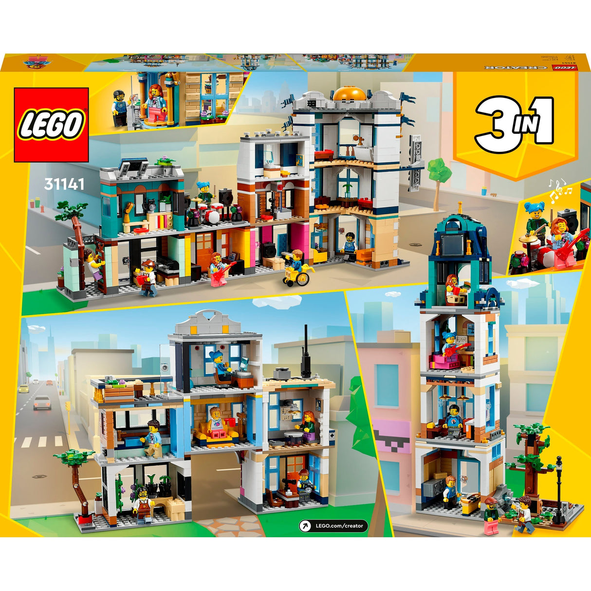 Créateur LEGO 31141 HOFDSTRAAT