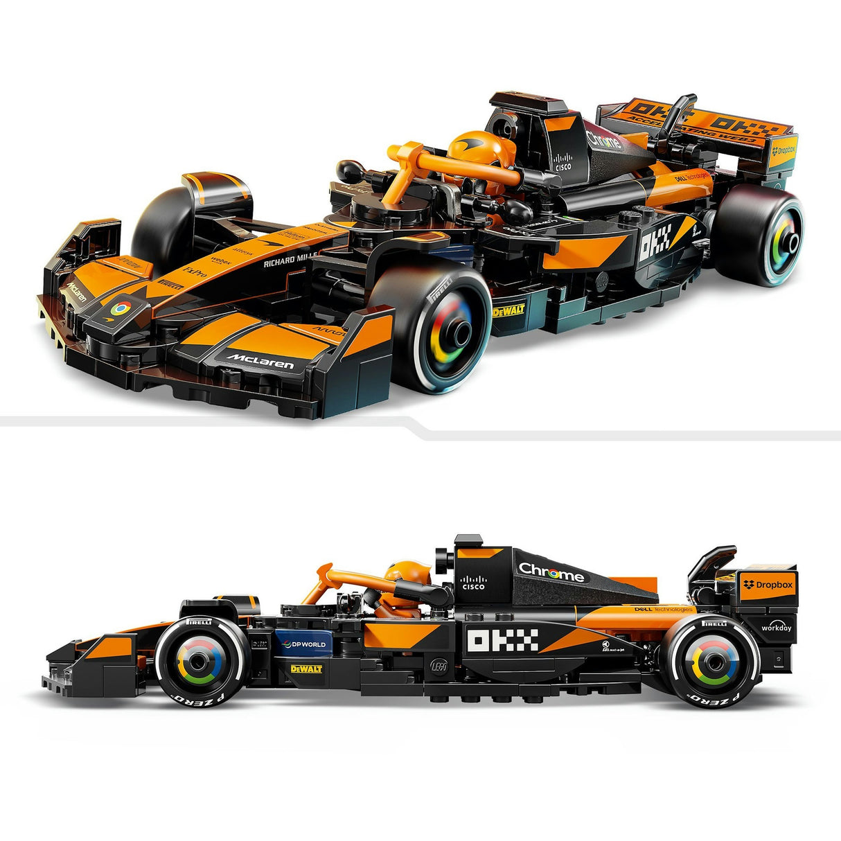 Lego Speed Champions 77251 La voiture de course mclaren f1 team mcl38