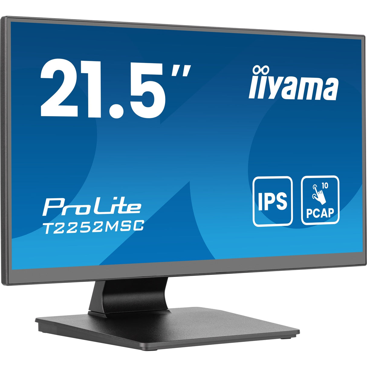 Moniteur à écran tactile Iiyama prolite t2252msc-b2ag 21,5 (noir, HDMI, port d'affichage, 2x USB-A, USB-B)