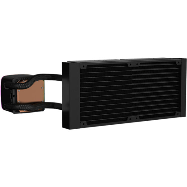 Xyz pc gear aquapulse aio 240 refroidissement par eau (noir, argb, pwm)