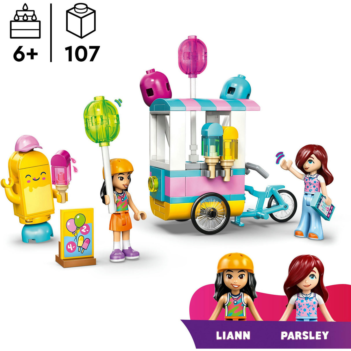 Lego Friends 42692 stand de glaces et de ballons