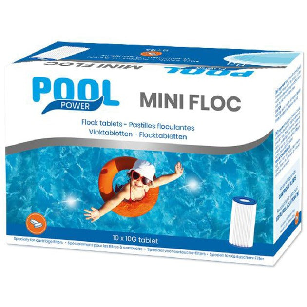 Pool Améliorer la piscine Améliorer le floc mini, 10 x 10 g