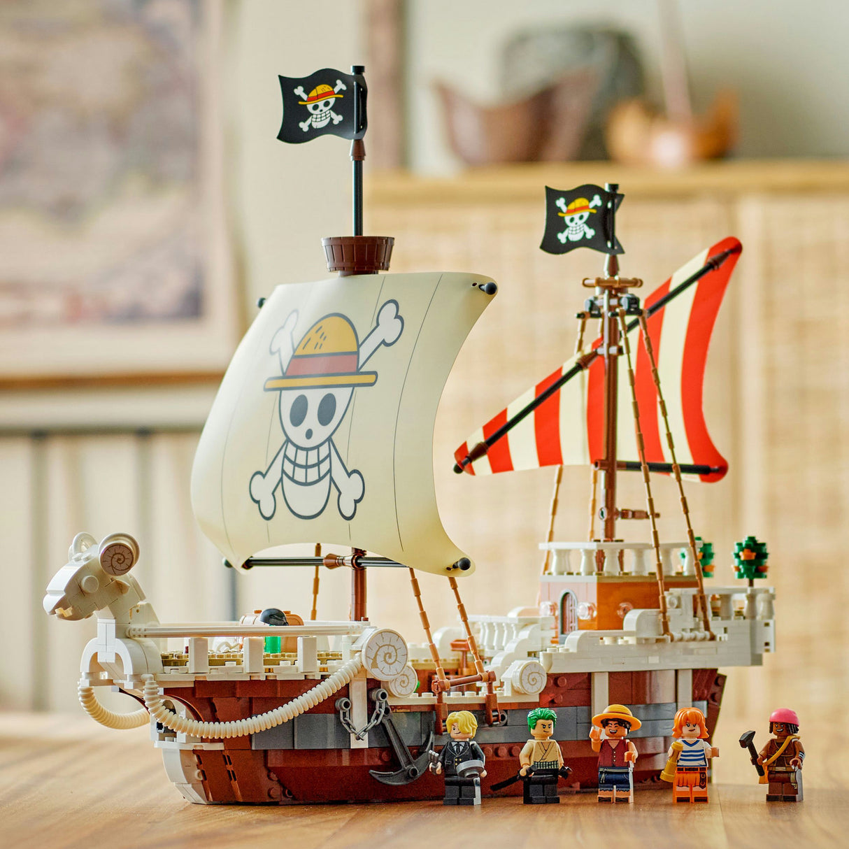 Lego ® One Piece Le bateau pirate va joyeux ensemble de construction - 75639