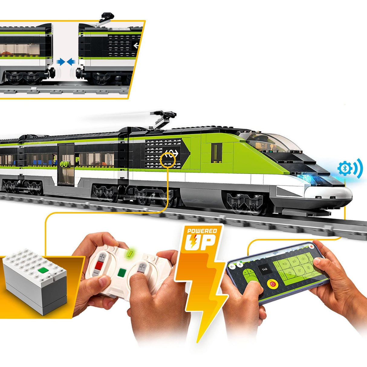 Lego City 60337 Express Trains passager