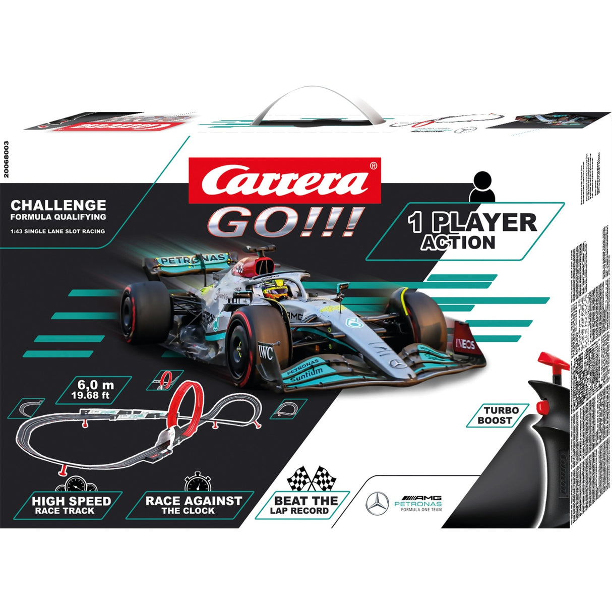 Carrera, allez !!! challenge - piste de qualification de formule