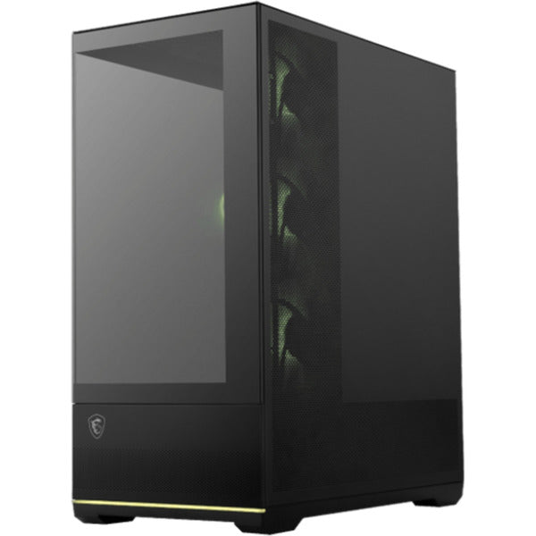 Boîtier tour midi MSI Mag Pano 110R PZ (noir | 2x USB-A | 1x USB-C | Verre trempé)