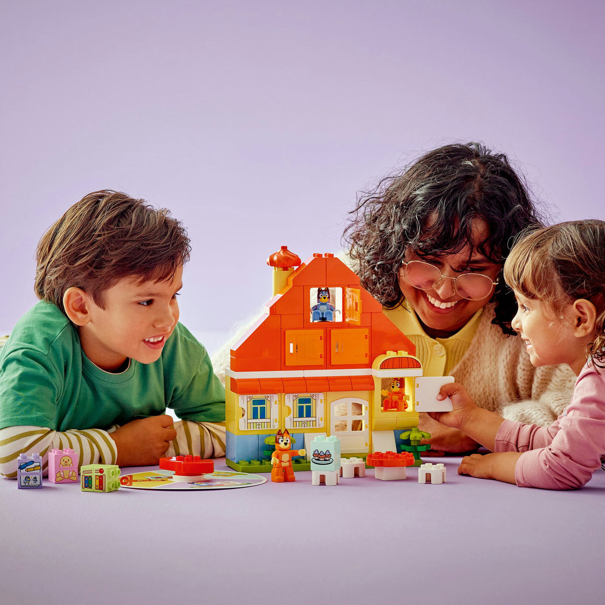 Lego Duplo 10459 maison de Bluey et sa famille avec jeu de mémoire