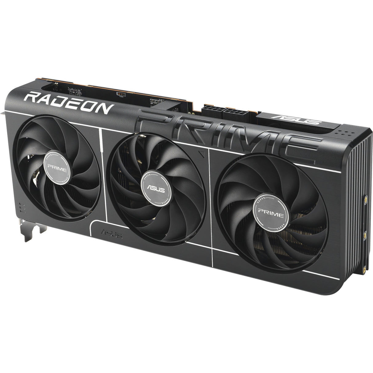 Carte graphique Asus Prime Radeon RX 9070 OC (gris, 3x display port, 1x HDMI, RDNA4)