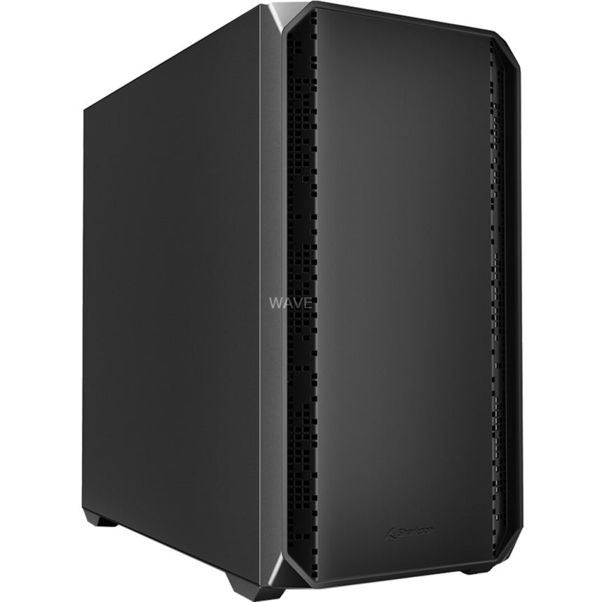 Boîtier mini tour Sharkoon mk2 (noir | 2x USB-A | 1x USB-C)