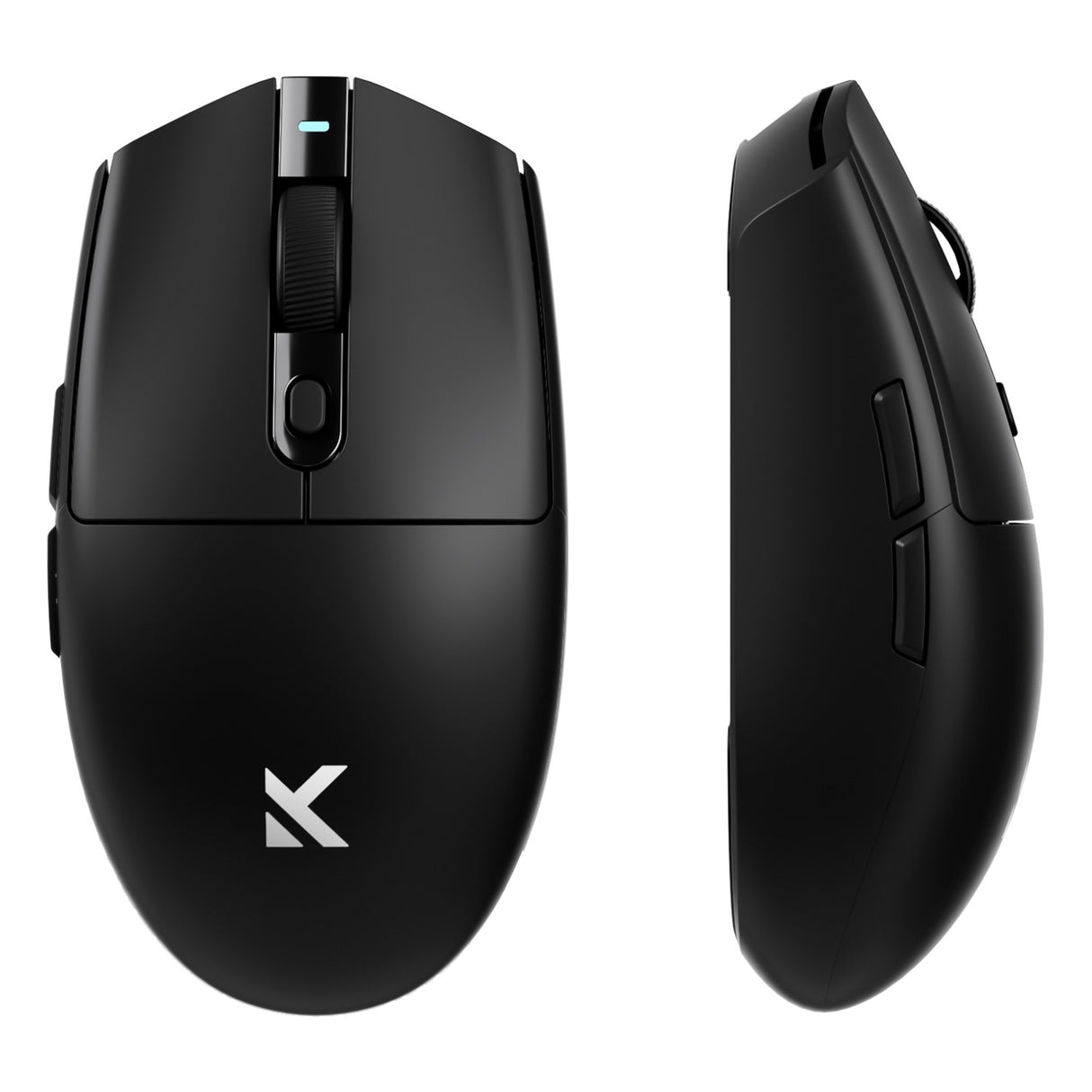Souris de jeu sans fil Mchose G3 (noire, jusqu'à 12 000 dpi, Bluetooth USB-C 2,4 GHz)