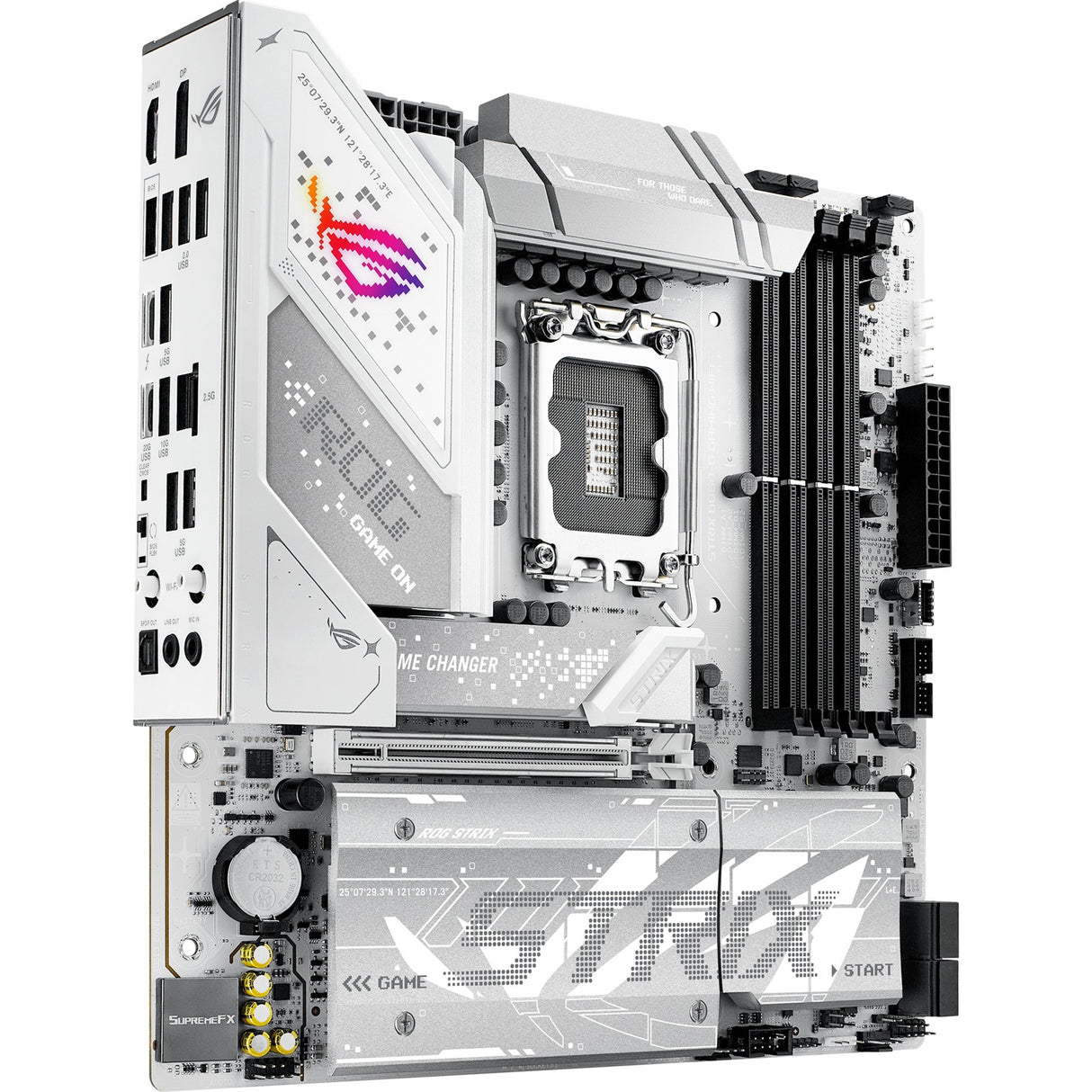 Carte mère Asus ROG Strix B860-G Gaming WiFi Socket 1851 (RAID, 2,5 Go-LAN, WiFi 7, BT, Son, µATX)