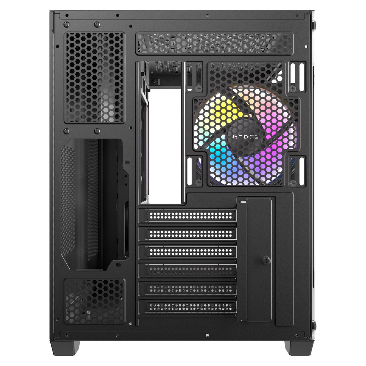 Boîtier tour midi Antec cx800 argb (noir | 2x usb-a | verre trempé)