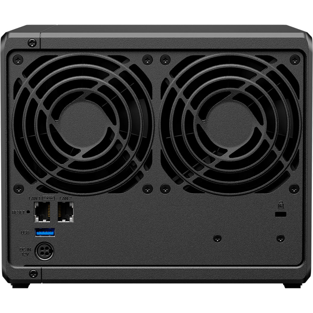 Synology diskstation ds425+ nas (noir, 2x LAN, 2x USB-A 3.2 (5 Gbit s))