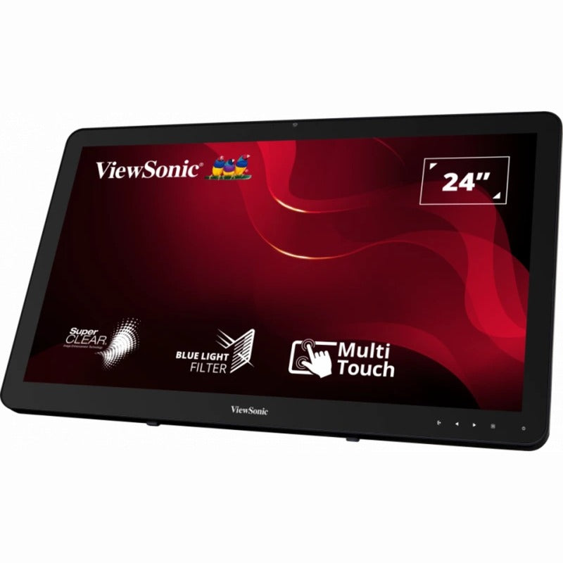 Viewsonic moniteur à écran tactile 10 points td2430 24 (noir, 1x HDMI, 1x port d'affichage, VGA, tactile)