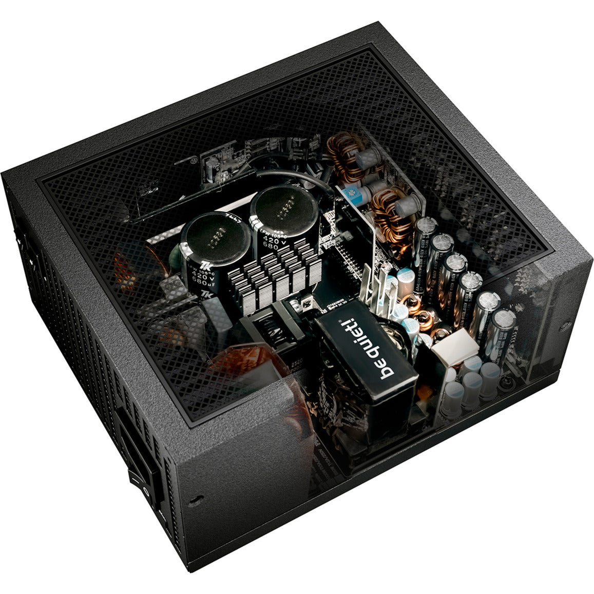 Soyez silencieux! alimentation modulaire dark power 14 de 1 000 watts (noir, 1x 12v-2x6, 4x pcie)