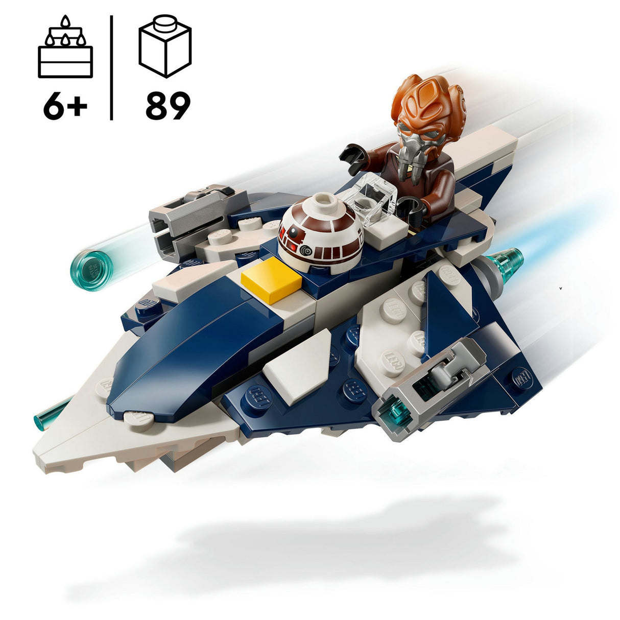 Lego Star Wars 75400 Microfighter Jedi Starfighter Plo Koons