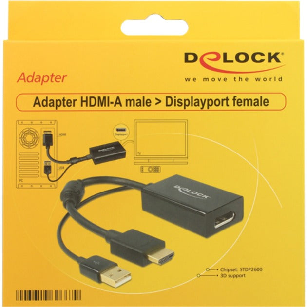 Adaptateur delock delock hdmi -> displayport 1.2